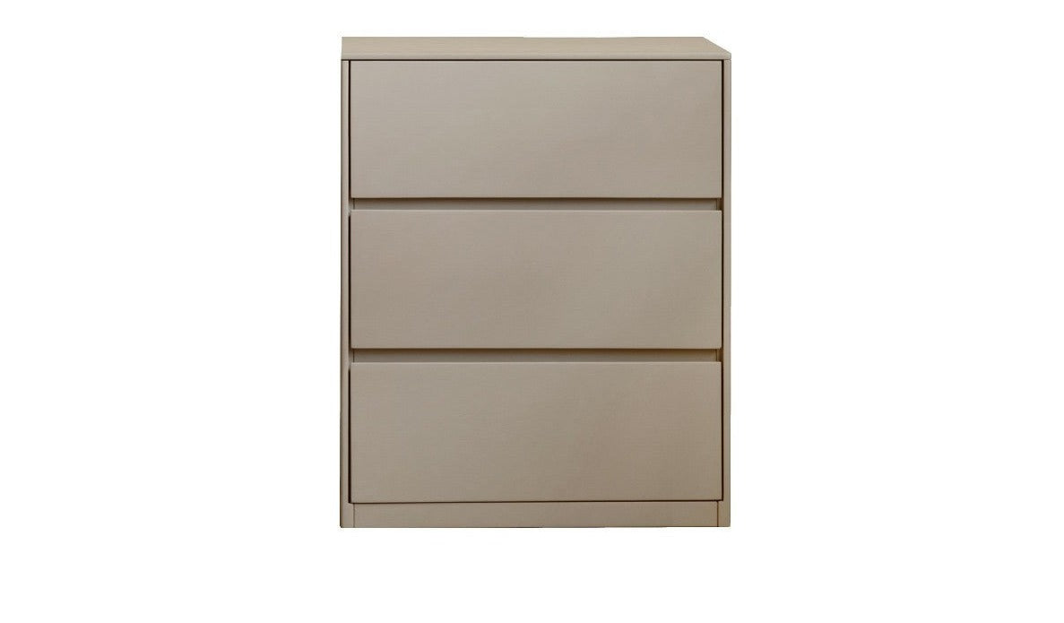 Poplar, Oak Solid Wood Telescopic Dressing Table Three Drawers.