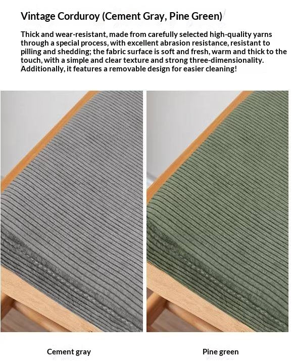 Beech Solid Wood Shoe Storage Bench