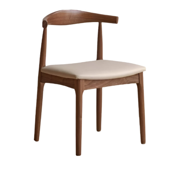Black Walnut, Oak Solid Wood Nordic Dining Chair