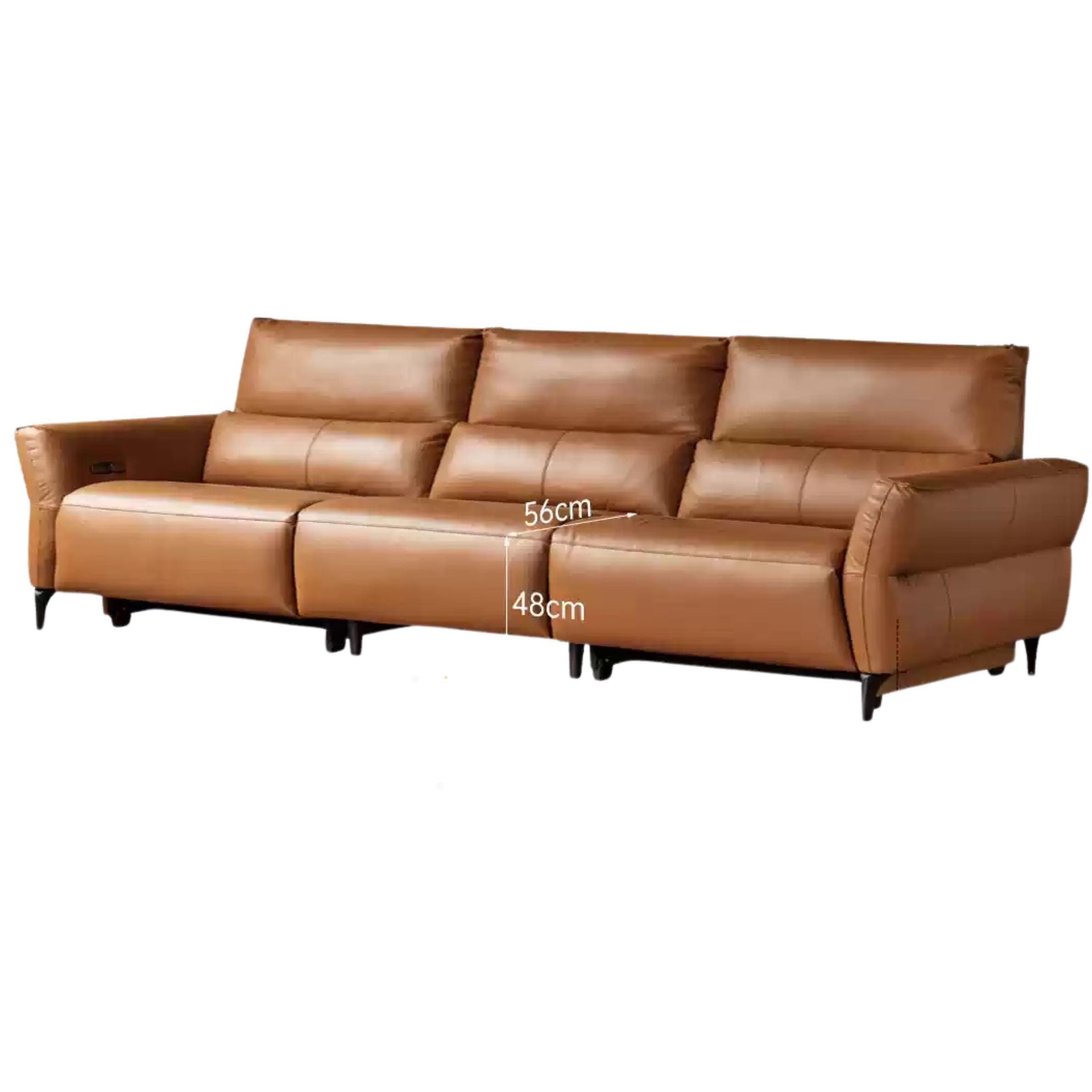 Genuine Leather Electric high back Sofa