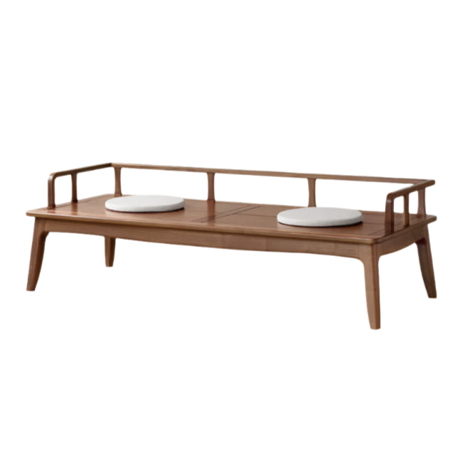 North American Black Walnut Solid Wood Dual Use Sofa.