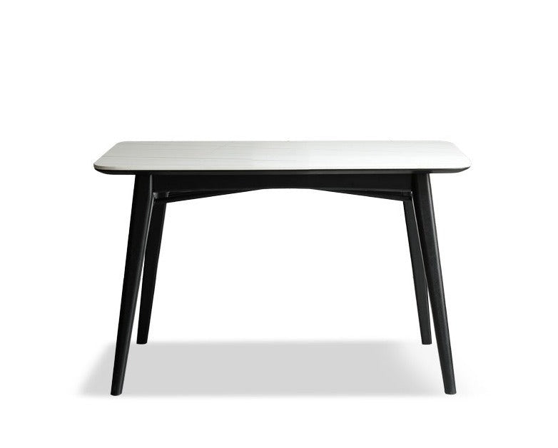 Oak Solid Wood Slate Luxury Dining Table