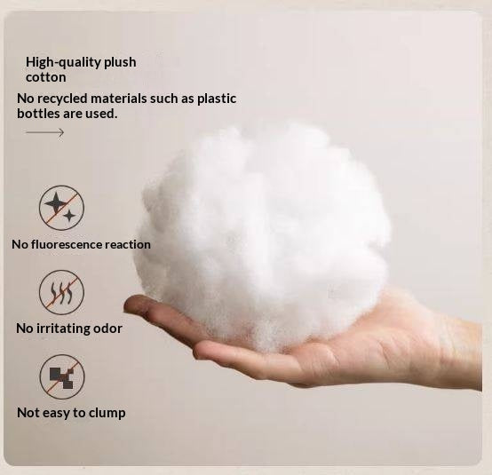 Beech Solid Wood Mid-Century Rocking Accent Chair with Houndstooth Cushion