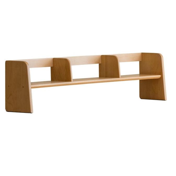 Beech, Oak, Poplar Solid Wood Nordic Study Bookshelf