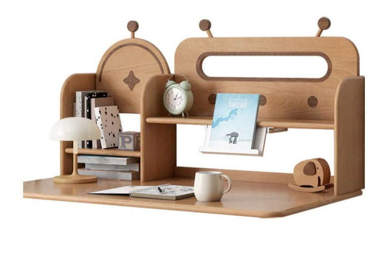 Oak, Beech Solid Wood Multi-layer Desktop Shelf