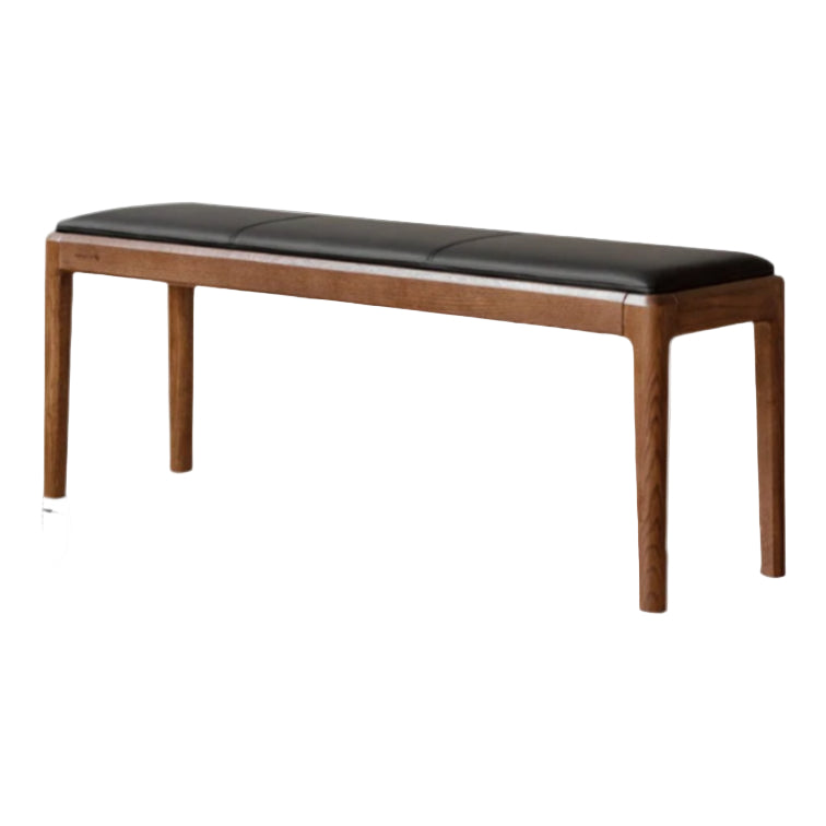 Black Walnut, Oak Solid Wood Nordic Soft Pack Long Bench