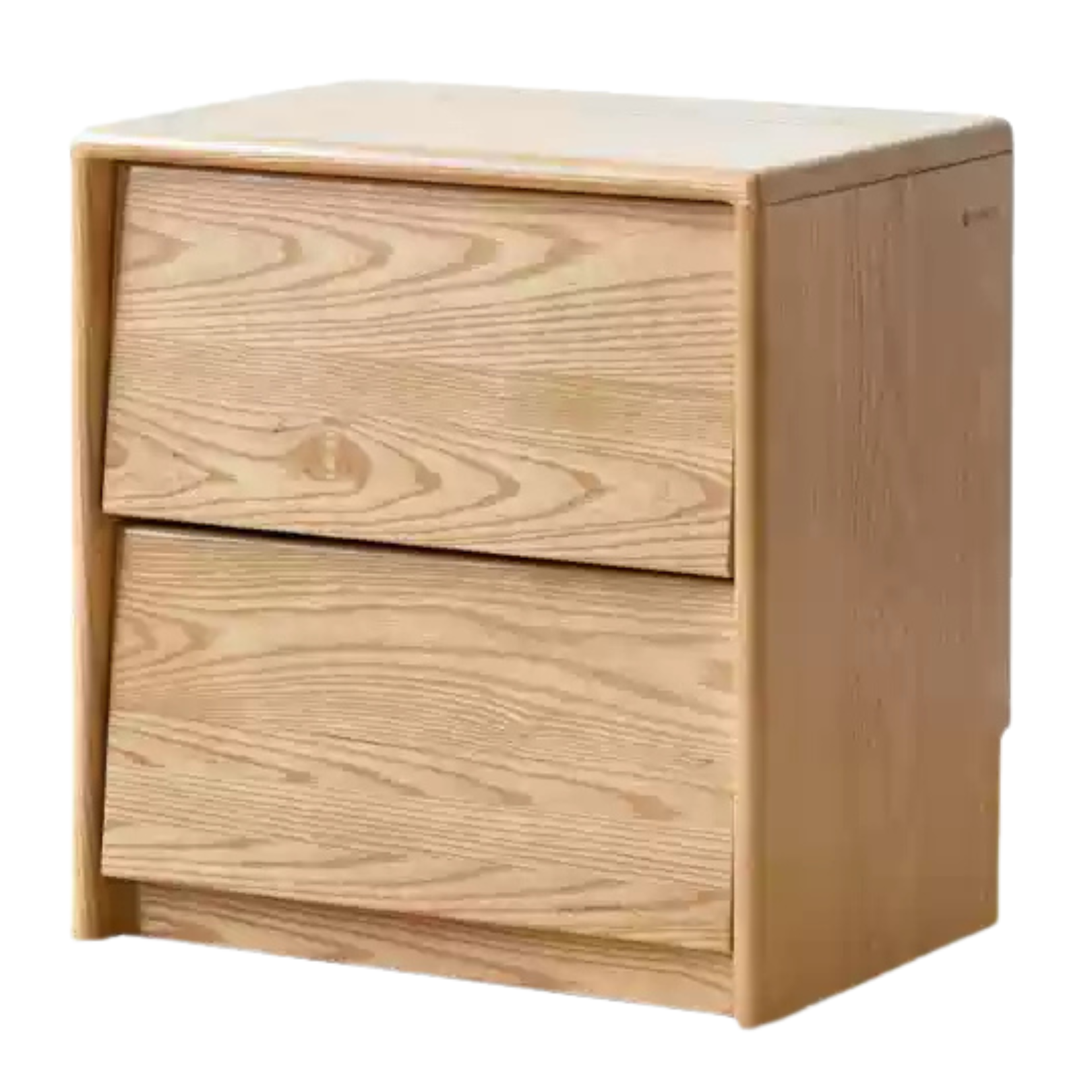 Ash, Oak Solid Wood Nightstand