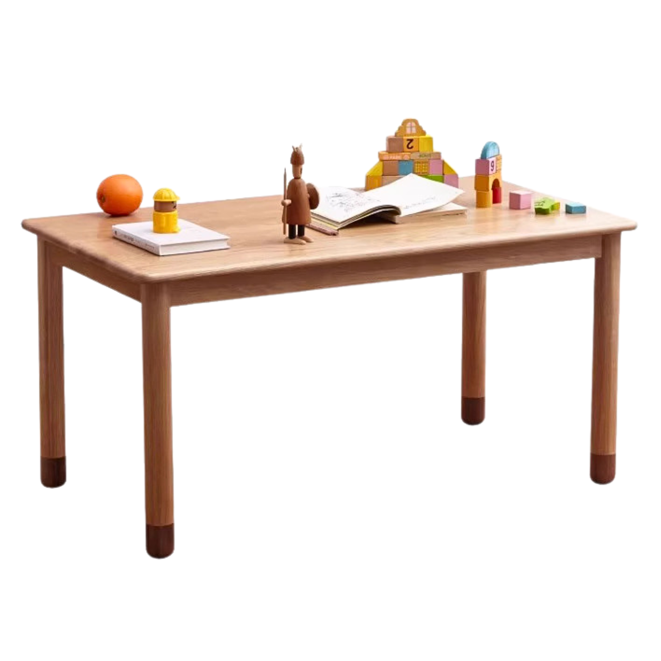 Oak Solid Wood Handmade Children's StudyTable
