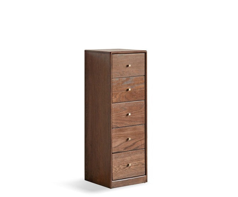 Oak, Beech solid wood side cabinet, multi-functional storage+