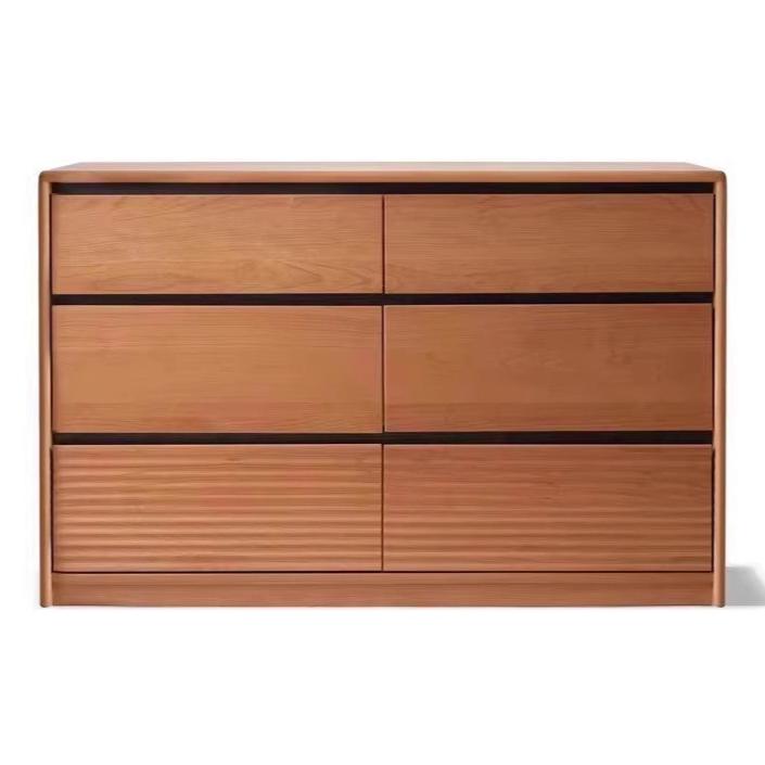 Cherry Solid Wood Retro Dressing Table.