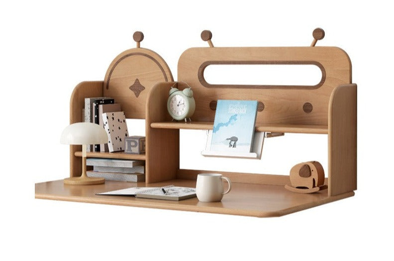 Oak, Beech Solid Wood Multi-layer Desktop Shelf