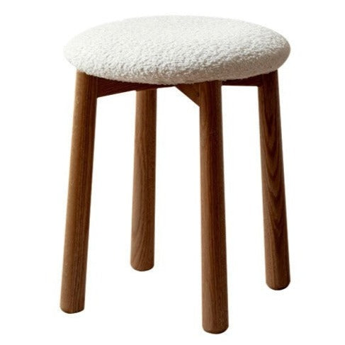 Bblack Walnut, Oak, Cherry, Beech, Sandalwood Solid Wood Makeup Stool