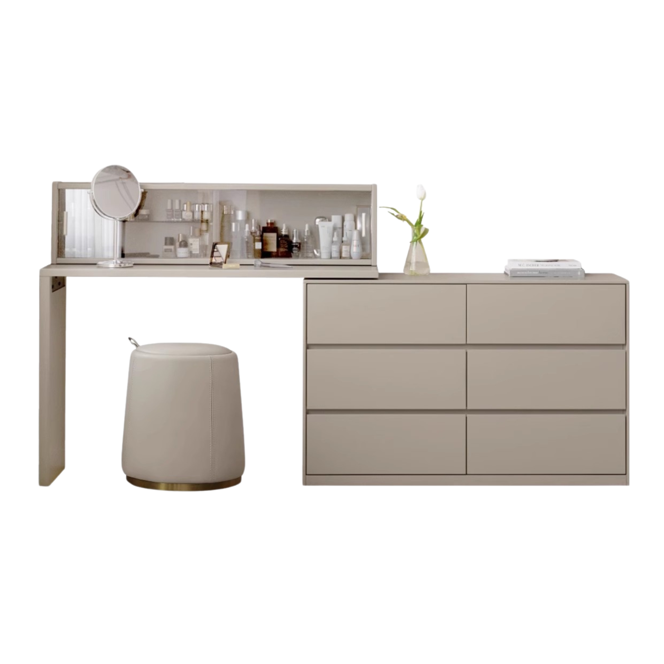 Poplar Solid Wood Dressing Table.
