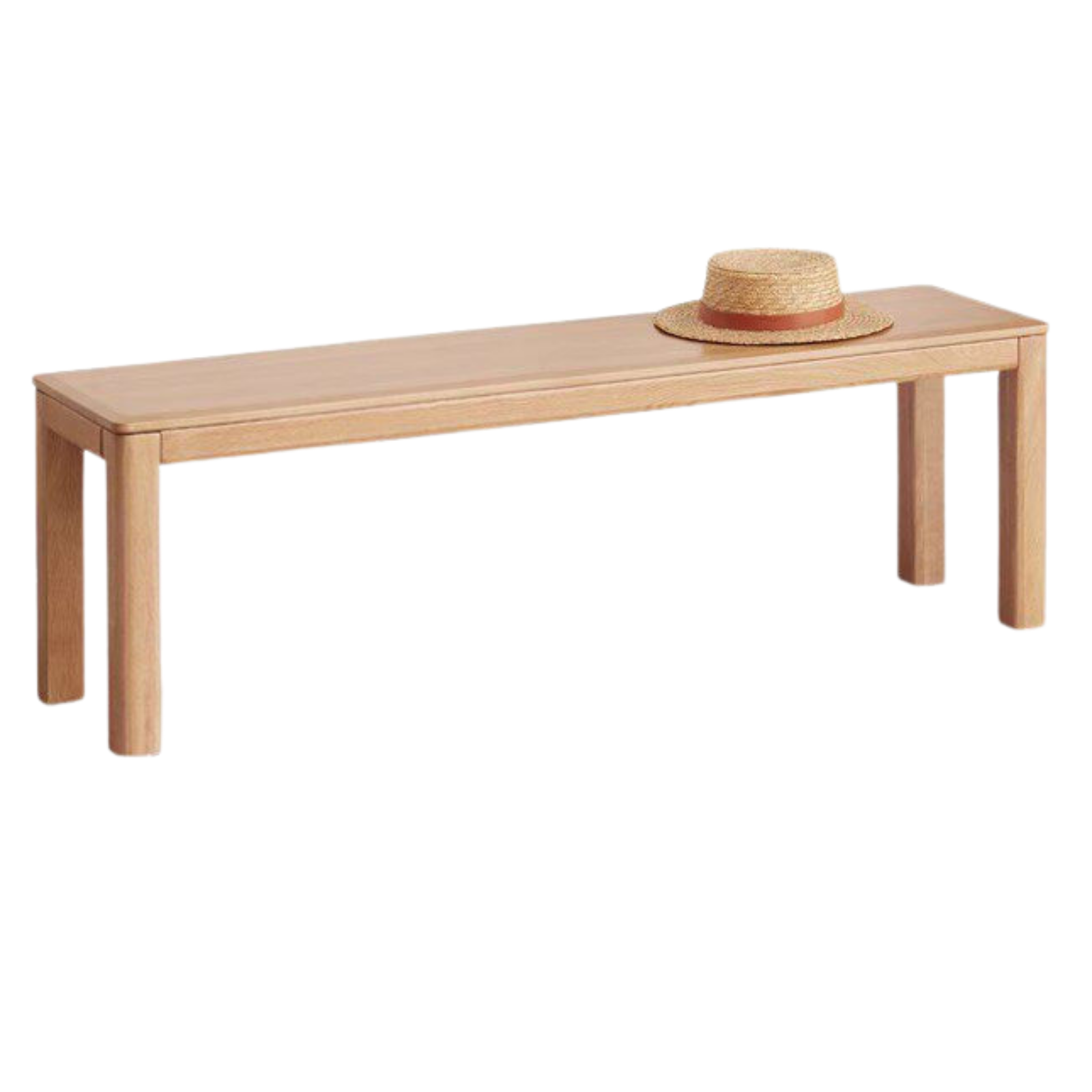 Ash, Oak Solid Wood Long Bench Nordic