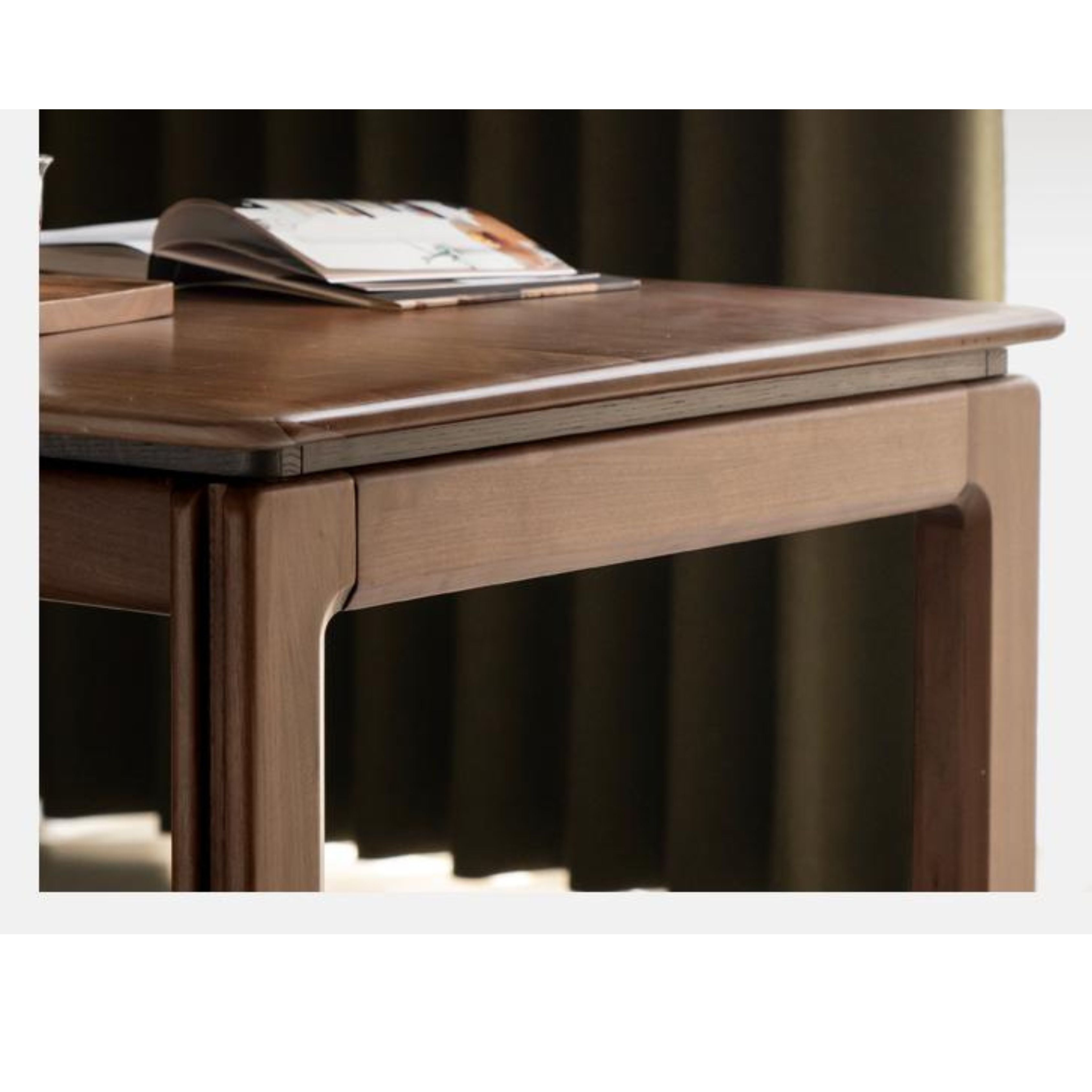 Oak Solid Wood Light Luxury Dining Table