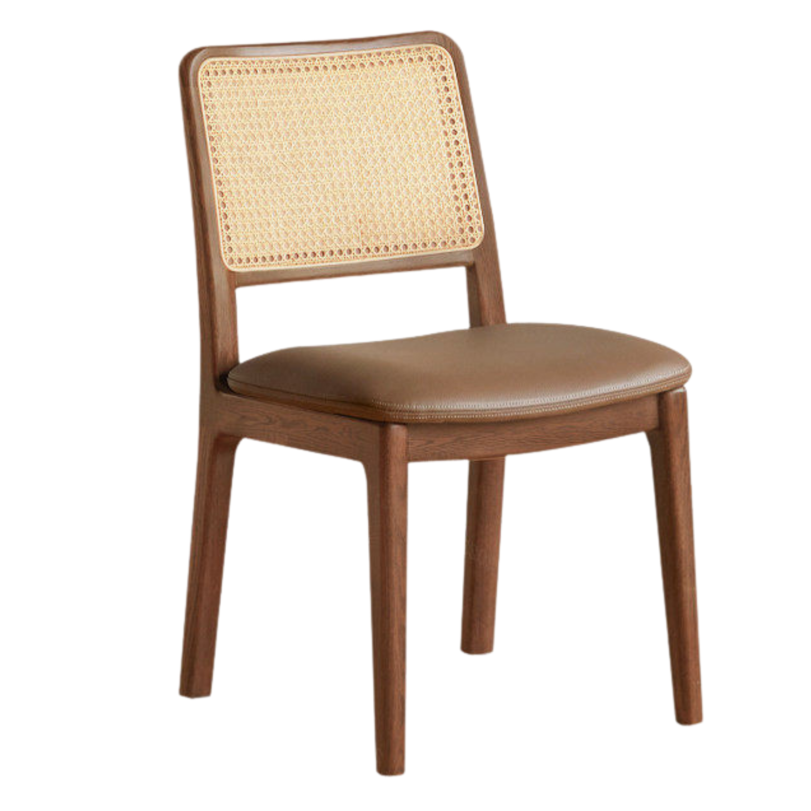 Set 4 pcs Black Walnut, Oak, Ash, Beech, Sandalwood Solid Wood Dining Chair