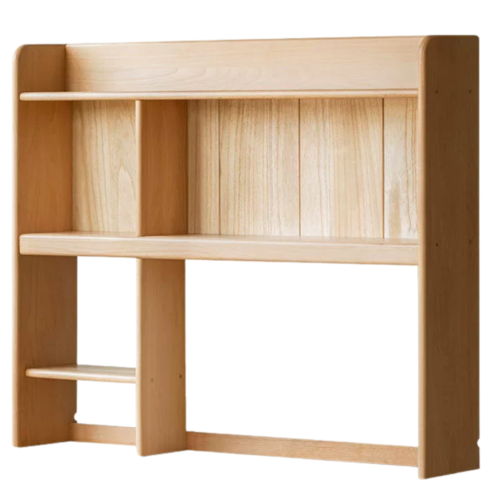Beech, Oak, Tulipwood Solid Wood, Solid RubberWood Study Desk with Shelf