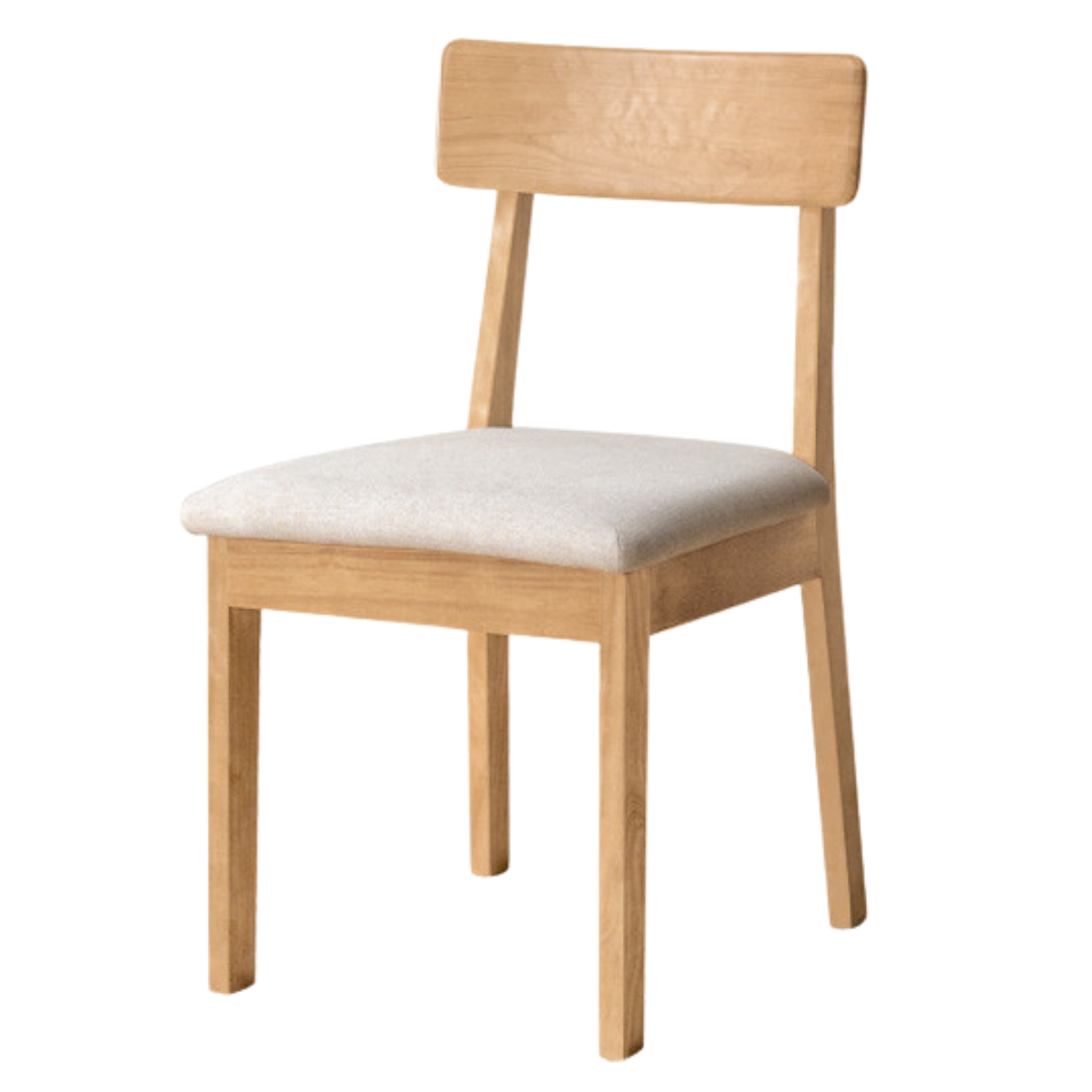 Black Walnut, Ash, Oak Solid Wood, Solid RubberWood Dining chair Set of 4