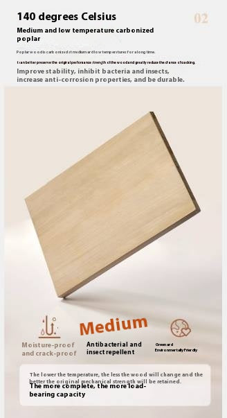 Poplar Solid Wood Middle-Age Edge Cabinet Storage.