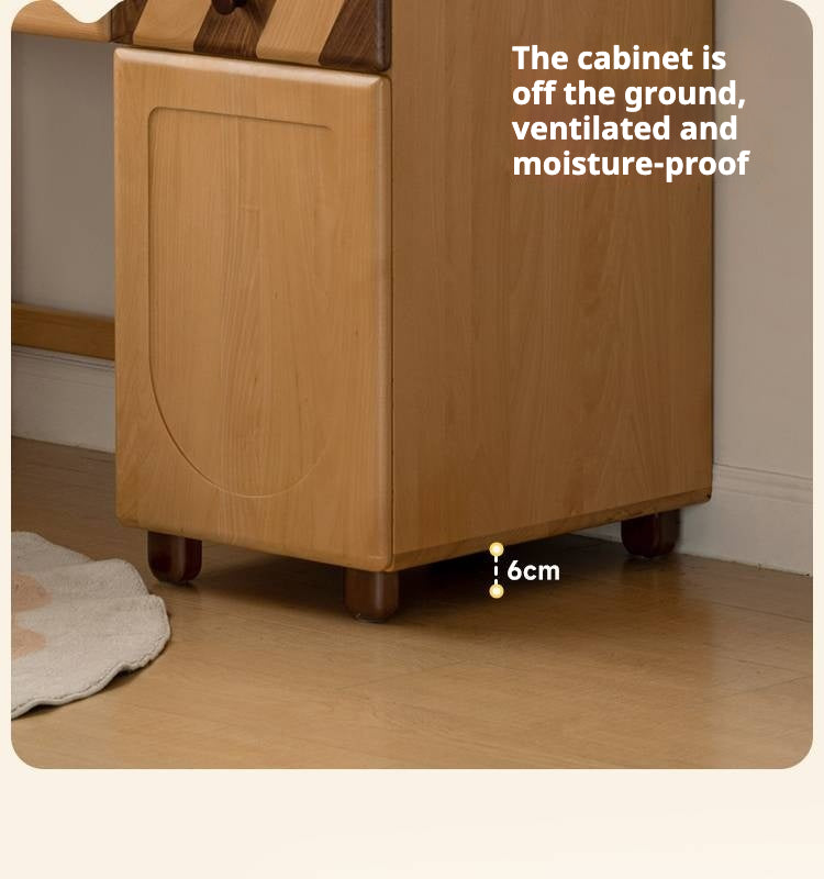 Beech Solid Wood Children's Study Table.