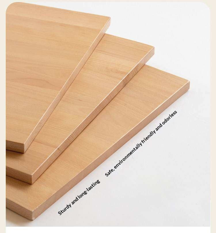 Oak Solid Wood Multi-Layer Children's Bookcase