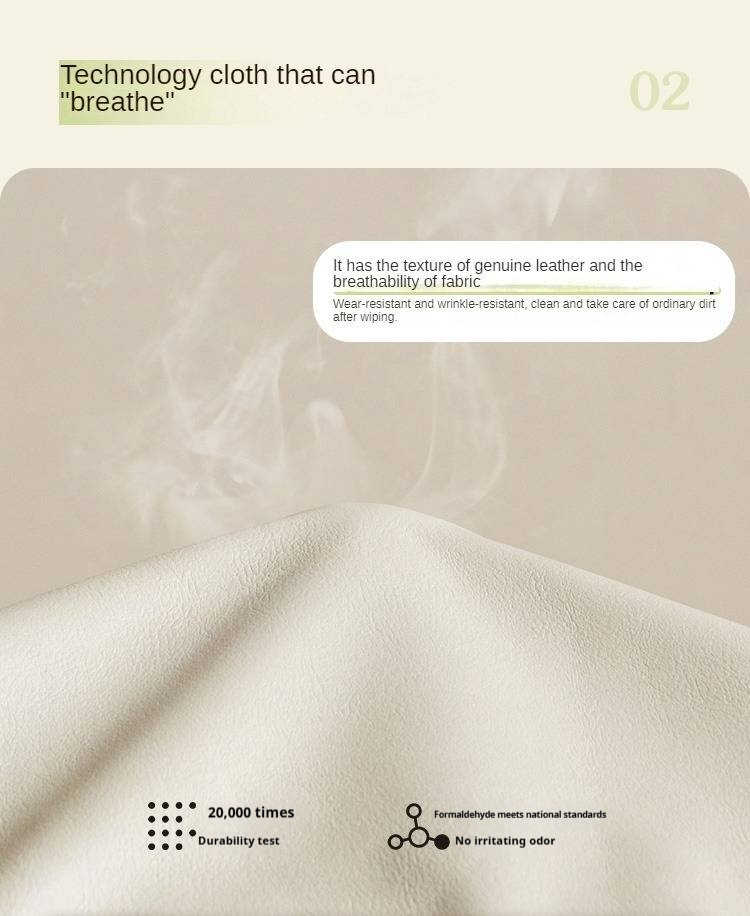 Oak Solid Wood Piano Key Bed Cream Style