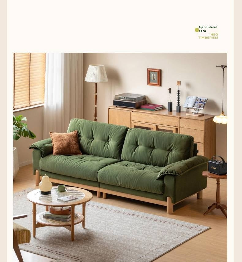 Beech Solid Wood cat scratching cloth sofa