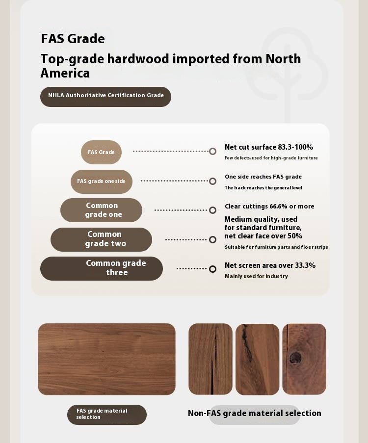 Black Walnut Solid Wood Mobile Folding Coffee Table
