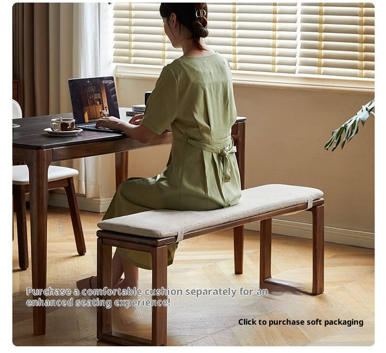 Ash, Oak, Cherry, Beech Solid Wood Long Bed end Bench