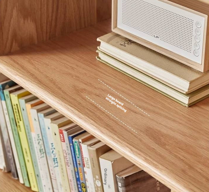 Oak Solid Wood Decorative Storage Partition