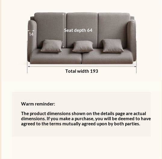 Compact Track Arm Sofa with Tapered Wood Legs