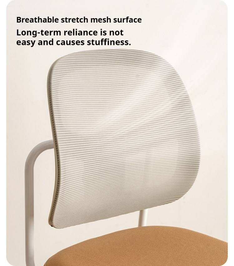 Ergonomic Height-Adjustable Kids Study Chair with Mesh Back and Footrest