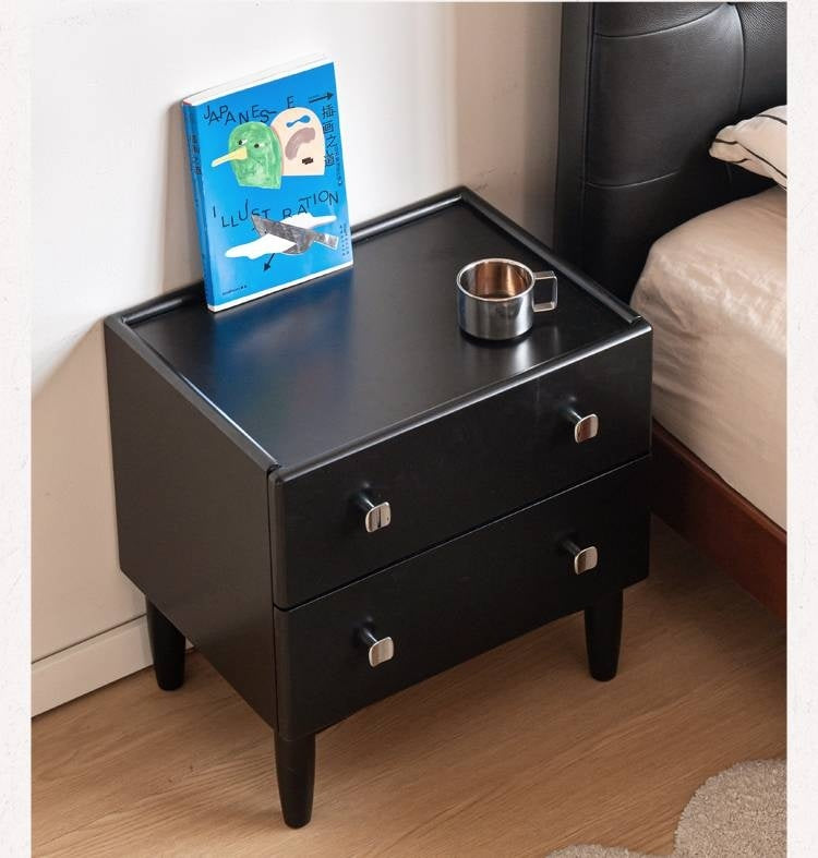 Solid RubberWood Classic Nightstand.