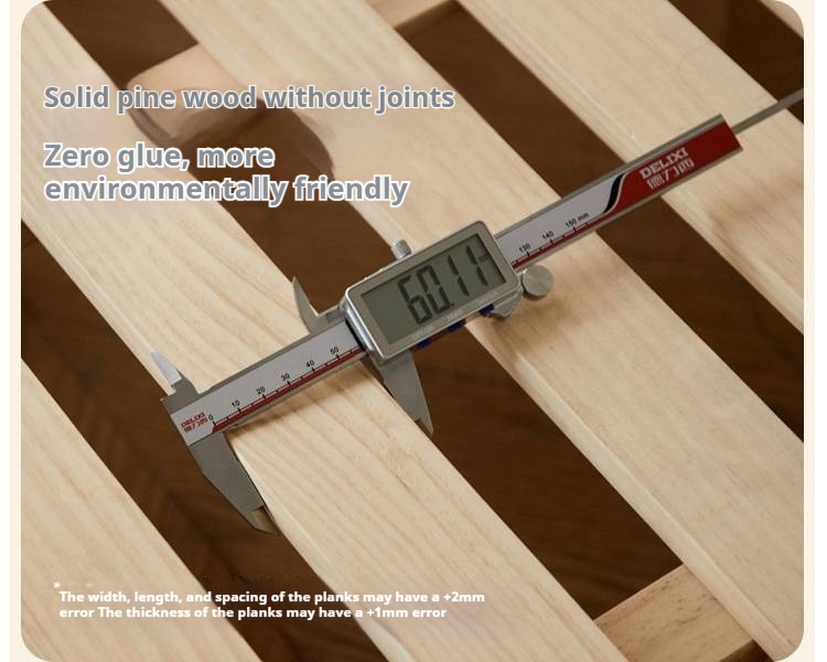 Beech Solid Wood Children's Modern Simple Single Bed