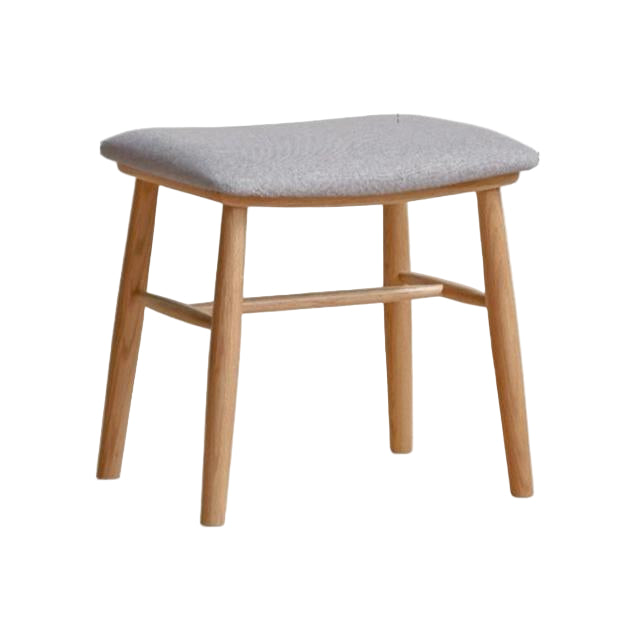 Oak Solid Wood Modern Dressing Stool
