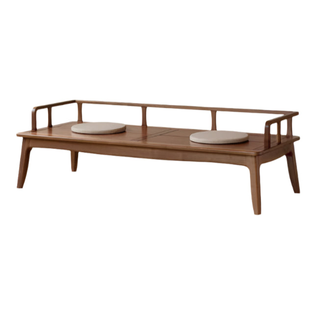 North American Black Walnut Solid Wood Dual Use Sofa.