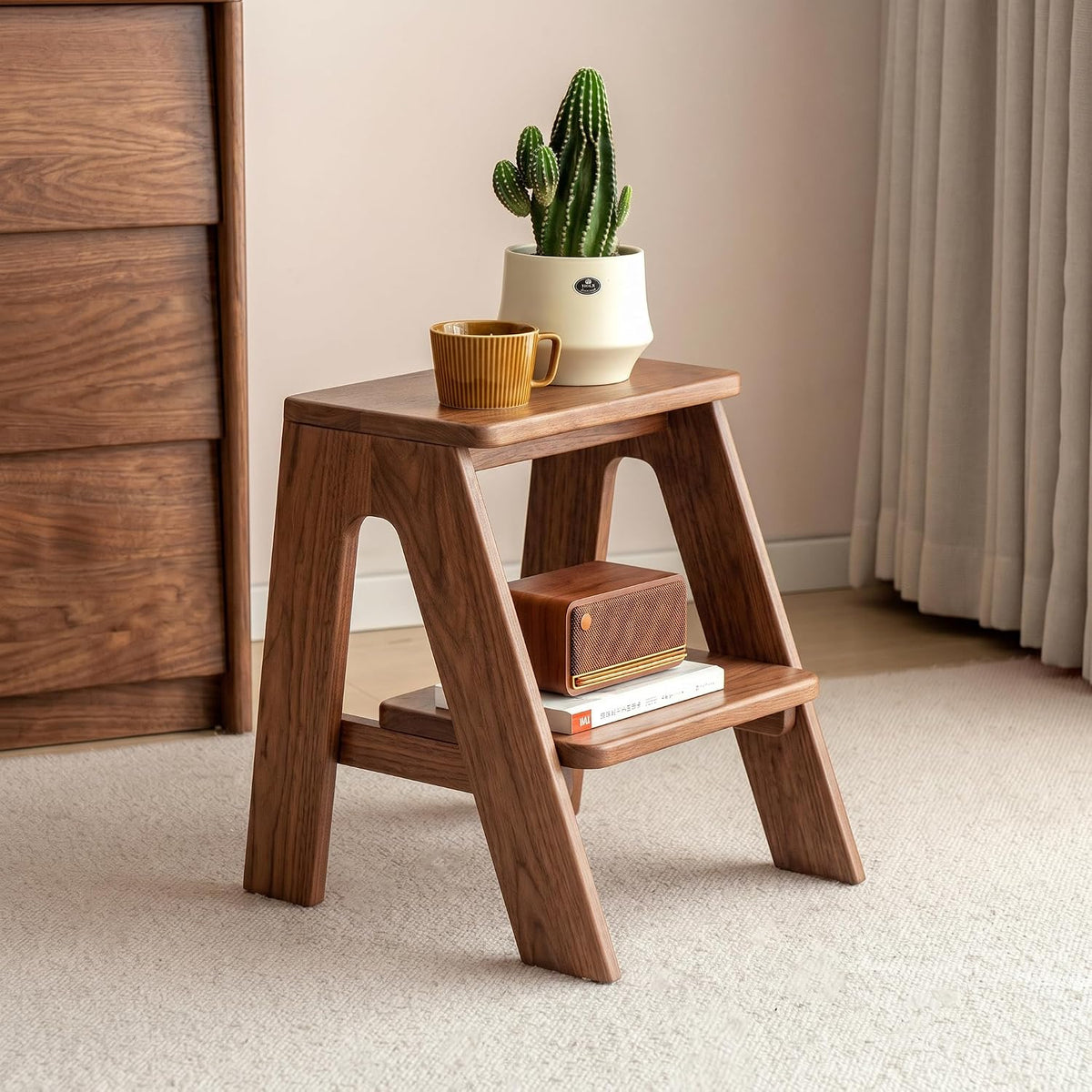 Oak Solid Wood Step Stool
