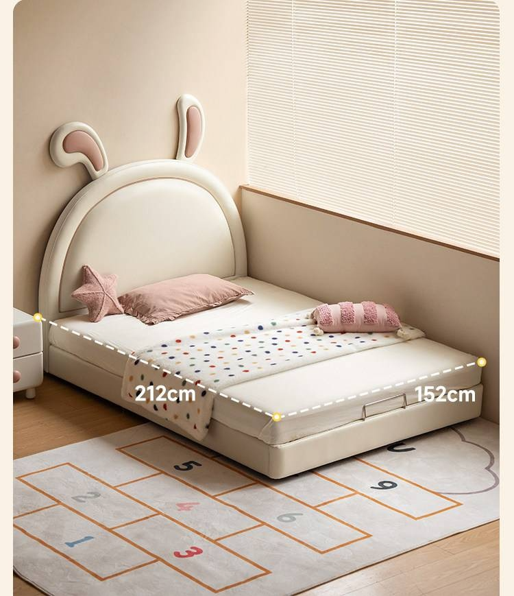 Children's Cartoon Rabbit Bed
