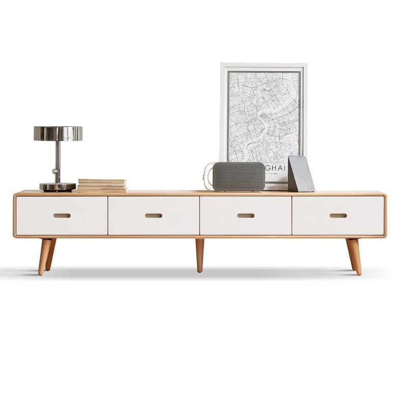 European Beech solid wood TV cabinet"+