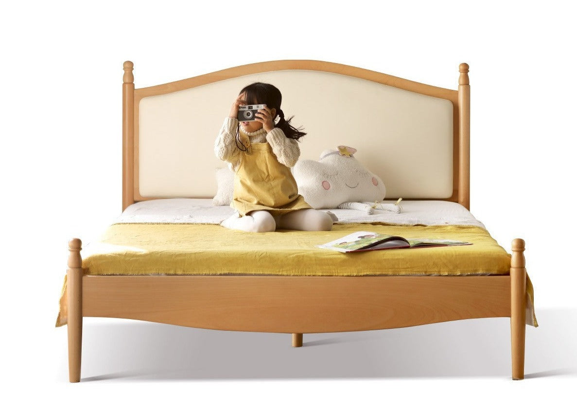 Beech, Oak Solid wood Princess bed<