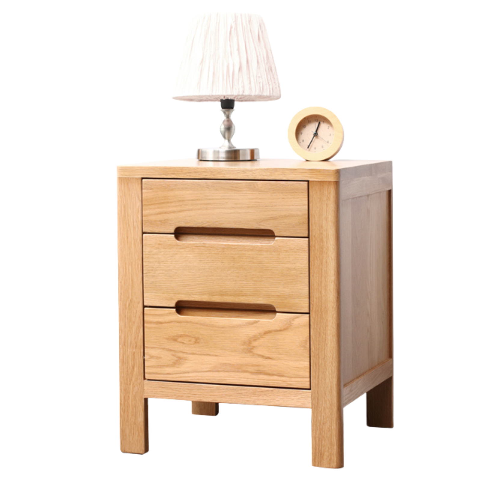 Oak Solid Wood Nightstand