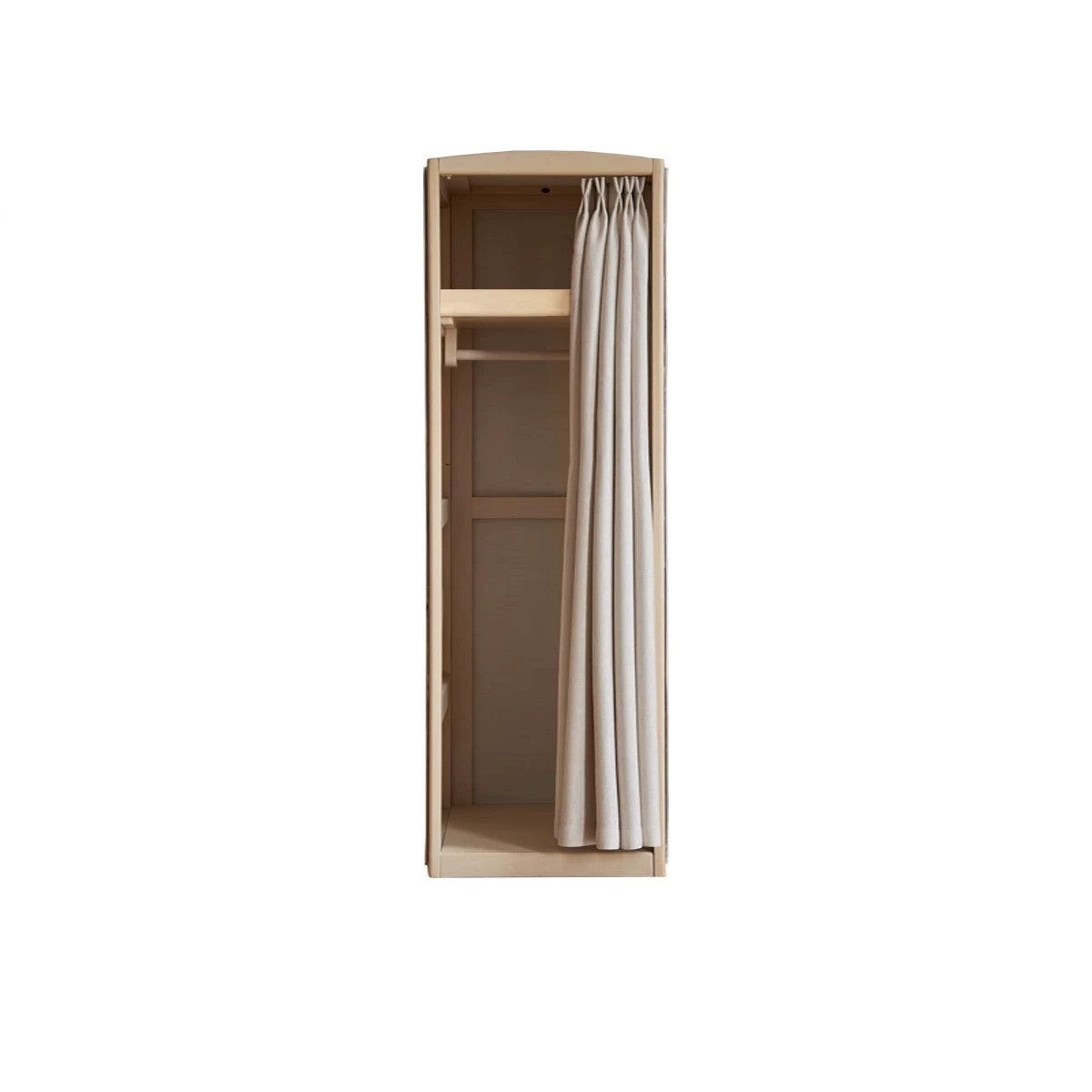 Birch Solid Wood Children's Wardrobe