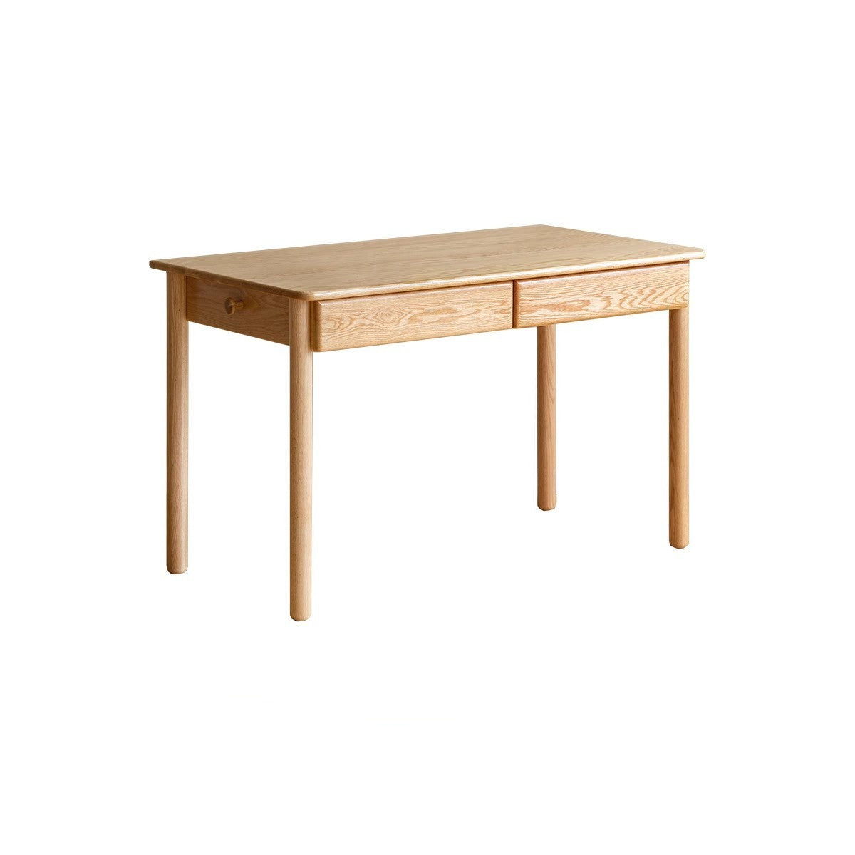 Oak, Beech Solid Wood Children's Ctudy Desk Bookshelf Integrated