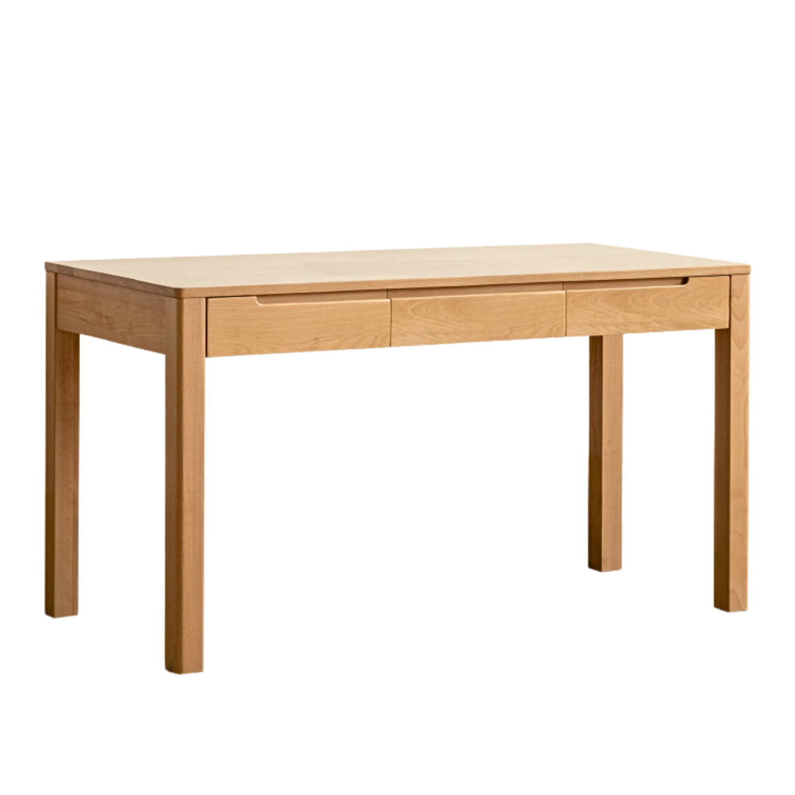 Oak, Beech Solid Wood Office Desk