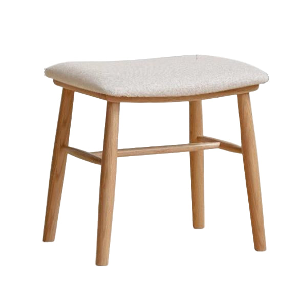 Oak Solid Wood Modern Dressing Stool