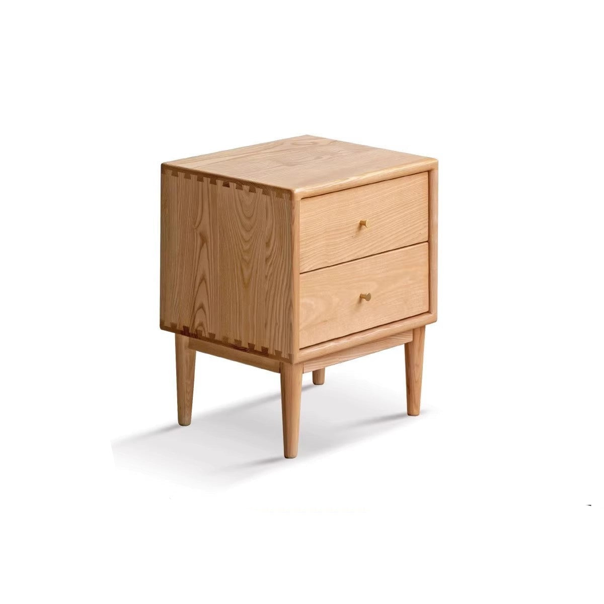 South American Walnut, Black Walnut, Cherry, Ash Solid Wood Nightstand.