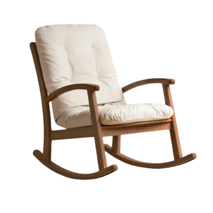 Oak Solid Wood Sofa Modern Lounge Chair.