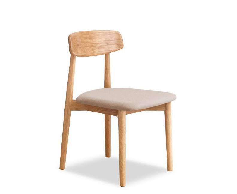 2 pcs set- solid wood dining chair simple modern-
