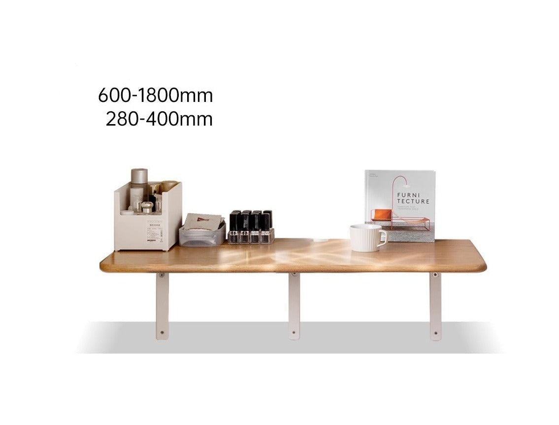 Oak Solid wood wall-mounted Makeup table Writing desk "