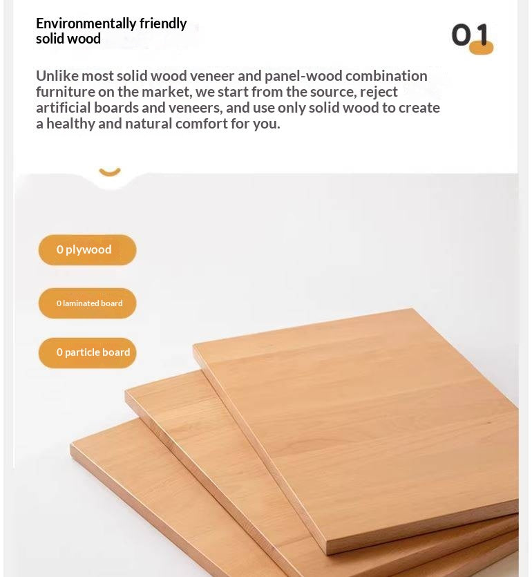 Pine, Cherry Solid Wood TV Cabinet, Rock Board.